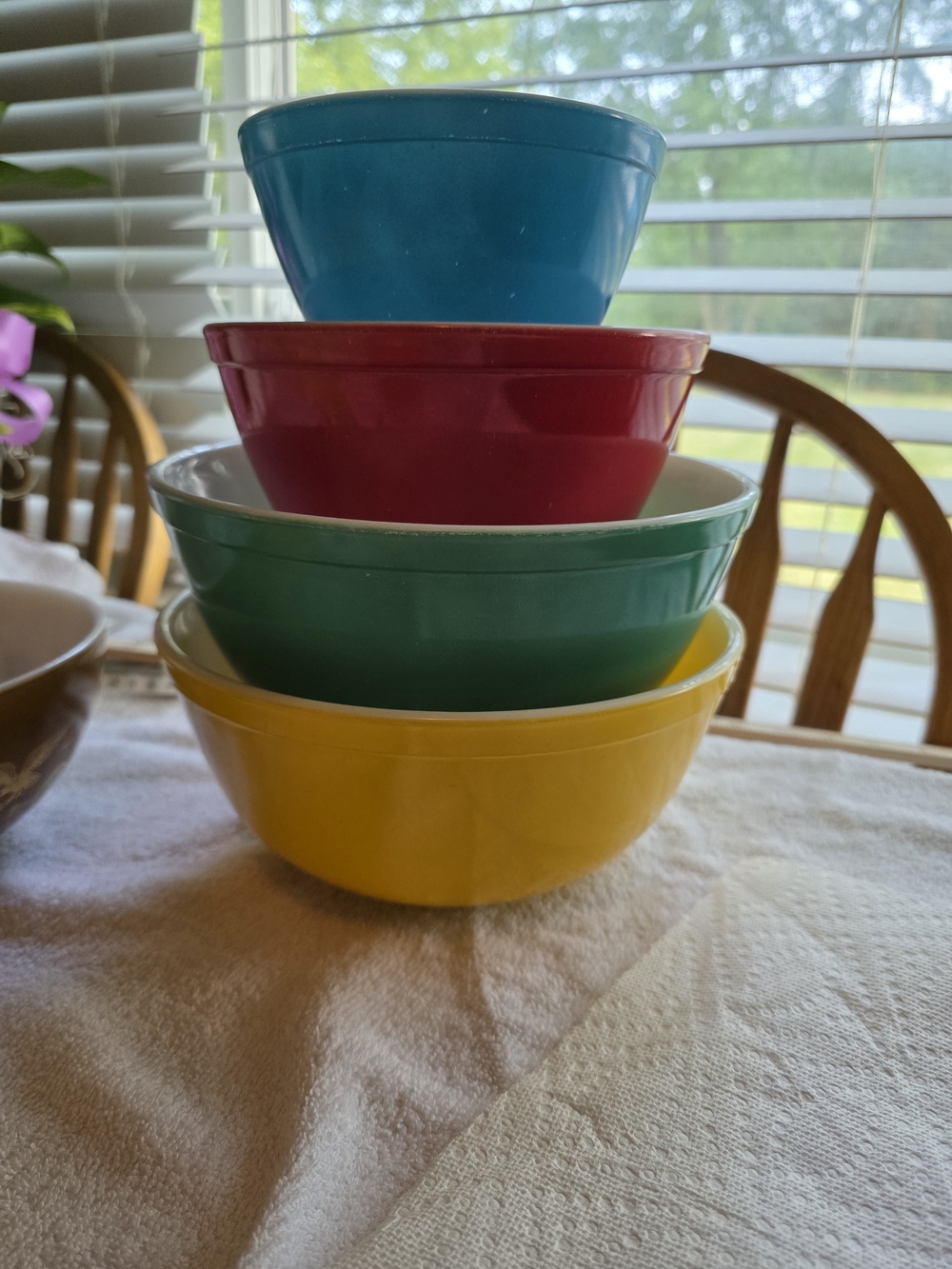 Pyrex Vintage Primary Color Bowls